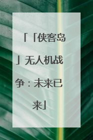 「侠客岛」无人机战争：未来已来