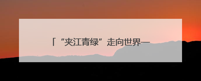 “夹江青绿”走向世界——2025夹江品质出口茶专场推荐会于成都启幕