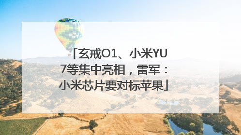 玄戒O1、小米YU7等集中亮相，雷军：小米芯片要对标苹果