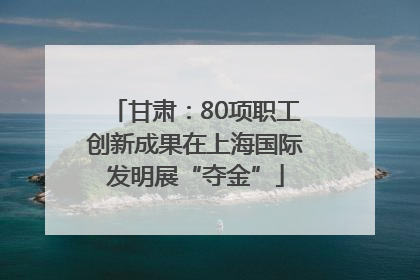 甘肃：80项职工创新成果在上海国际发明展“夺金”