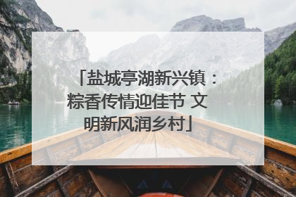 盐城亭湖新兴镇：粽香传情迎佳节 文明新风润乡村