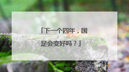 下一个四年，国足会变好吗？
