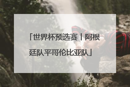 世界杯预选赛丨阿根廷队平哥伦比亚队
