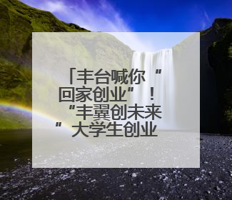 丰台喊你“回家创业”！“丰翼创未来”大学生创业争霸赛启动