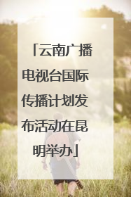 云南广播电视台国际传播计划发布活动在昆明举办