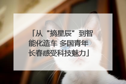 从“摘星辰”到智能化造车 多国青年长春感受科技魅力