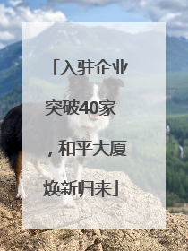 入驻企业突破40家，和平大厦焕新归来