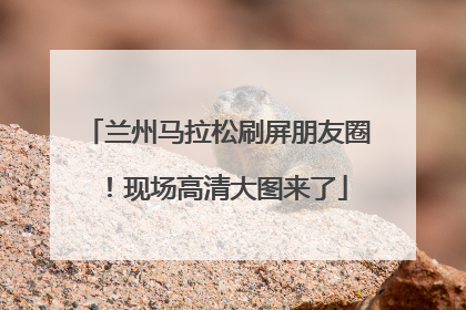 兰州马拉松刷屏朋友圈！现场高清大图来了