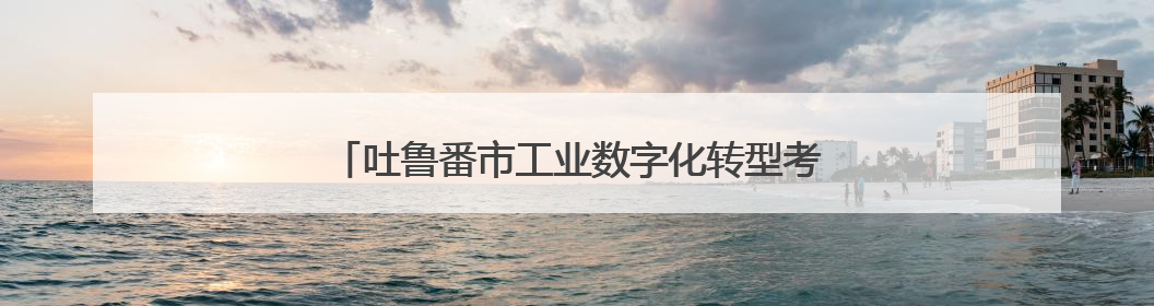 吐鲁番市工业数字化转型考察对接活动在长沙市举办