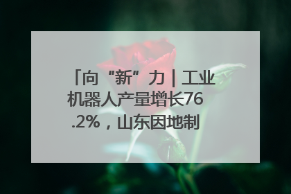 向“新”力｜工业机器人产量增长76.2%，山东因地制宜发展新质生产力