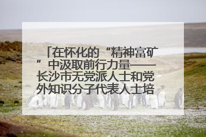 在怀化的“精神富矿”中汲取前行力量——长沙市无党派人士和党外知识分子代表人士培训班在怀化圆满举办
