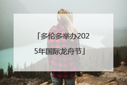多伦多举办2025年国际龙舟节