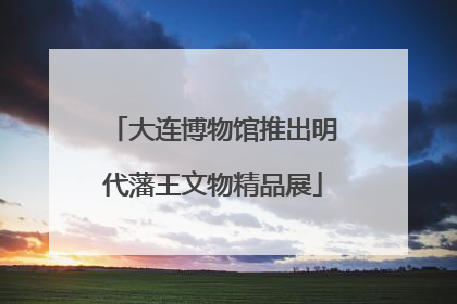 大连博物馆推出明代藩王文物精品展