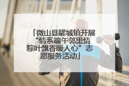 微山县驩城镇开展“情系端午邻里情 粽叶飘香暖人心”志愿服务活动