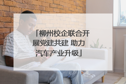 柳州校企联合开展党建共建 助力汽车产业升级