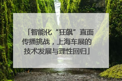 智能化“狂飙”直面传播挑战，上海车展的技术发展与理性回归