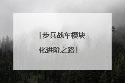 步兵战车模块化进阶之路