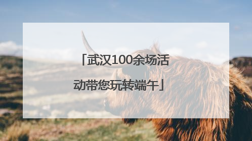 武汉100余场活动带您玩转端午