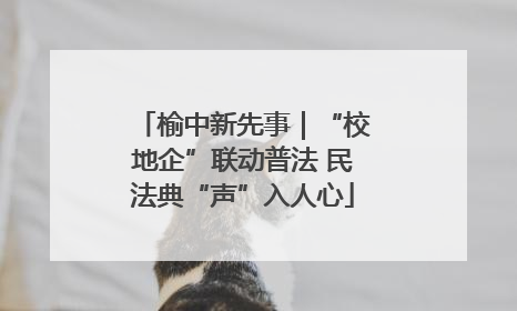 榆中新先事｜“校地企”联动普法 民法典“声”入人心