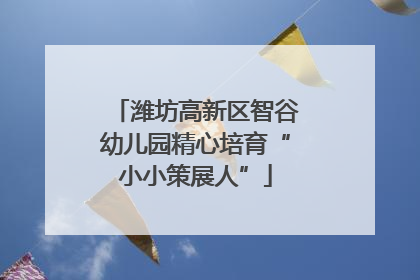 潍坊高新区智谷幼儿园精心培育“小小策展人”