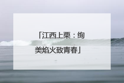 江西上栗：绚美焰火致青春