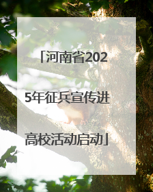 河南省2025年征兵宣传进高校活动启动