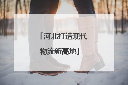 河北打造现代物流新高地