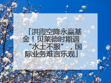 洪霞空降永赢基金！贝莱德时期遇“水土不服”，国际业务难言乐观