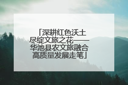 深耕红色沃土 尽绽文旅之花——华池县农文旅融合高质量发展走笔