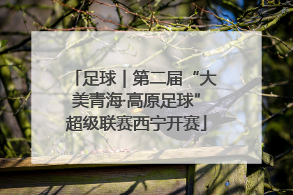 足球｜第二届“大美青海·高原足球”超级联赛西宁开赛