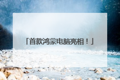 首款鸿蒙电脑亮相！