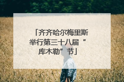 齐齐哈尔梅里斯举行第三十八届“库木勒”节